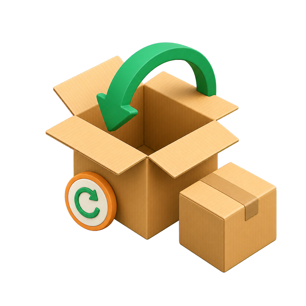 Return or disposal illustration