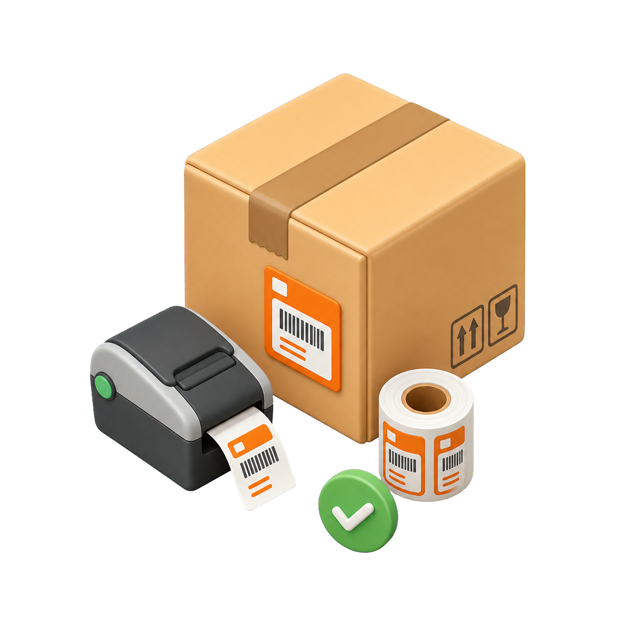 SKU labelling illustration